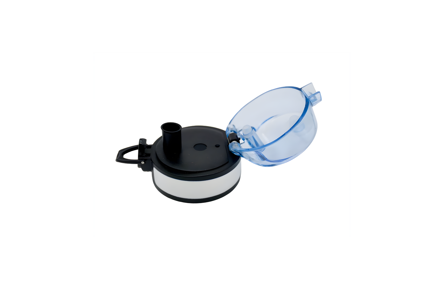Botella de Plástico agua hidrogenada Negra Molecular Plus