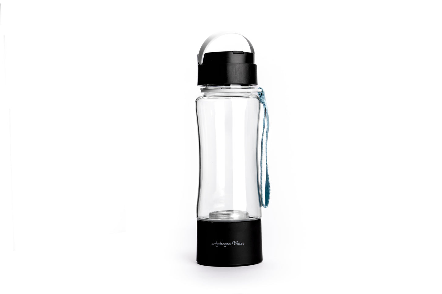 Botella de Plástico agua hidrogenada Negra Molecular Plus